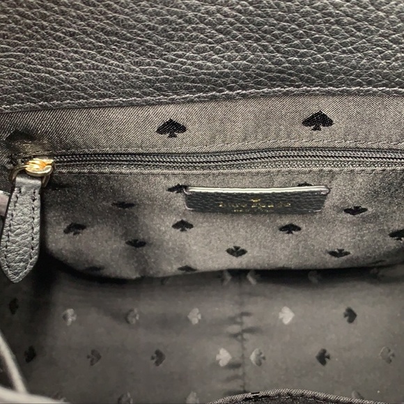 Kate Spade Leila Tweed Fabric Medium Backpack - Picture 14 of 16